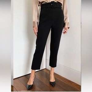Aritzia Babaton MAYNE pant with belt Size 4